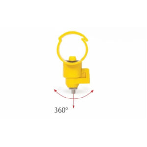 Poultry Chubby Nipple and Round Pipe Clamp